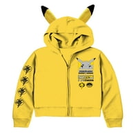 Pokemon Boys Dugi rukav puni zip cosplay hoodie, veličine xs-xxl