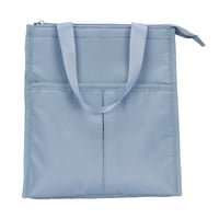 Osnovne torba za ručak za odrasle za višestruku upotrebu poliestera, plava
