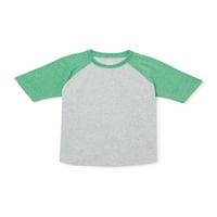 Wonder Nation Boys 4- & Husky Raglan Tee