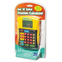 Obrazovne informacije potražite u odjeljkukalkulator razlomaka za rješavanje problema.