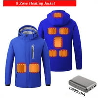Muška jakna s električnim grijanjem, unutarnja grijana, lagani grijani kaput, električna grijana zimska vanjska topla jakna, Vanjska