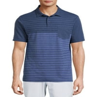 Muška polo majica s kratkim rukavima i džepom za golf s kratkim rukavima, veličine do 5 inča