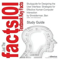 Vodič za dizajn korisničkog sučelja: strategije za učinkovitu interakciju čovjeka i računala, autor: Schneiderman, Ben
