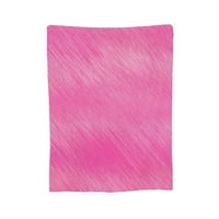 Prekrivač s ružičastom teksturiranom pozadinom, ultra mekani pokrivač od mikro flisa protiv pilinga za kauč na razvlačenje, za sva