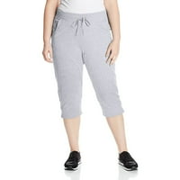 joga kratke hlače za žene poliesterske kratke hlače jednobojne domaće ženske sive + 4 inča