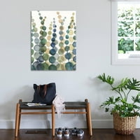 Pompom botanički i akvarel apstraktne biljke tiskati zidna umjetnost koja nerada Megan Meagher