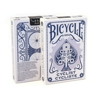 Biciklističke bicikliste plave karte za igranje