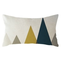 Dekorativni jastuci minimalistička geometrijska jastučnica lanena jastučnica 30-a Kućni dekor