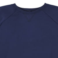 Majica od raglana od flisa s okruglim vratom za dječake u veličinama od inča do 2 inča