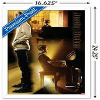Justin Bieber - plakat na zidu klavira, 14.725 22.375
