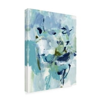 Christina Long 'Azure Abstract II' Canvas Art