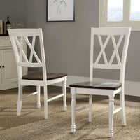 Stolica za blagovanje u bijeloj boji