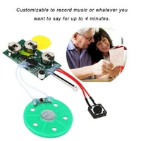 Zvučni modul plug-in modul za domaće audio kartice čip za snimanje zvuka glasa domaći zvučnik za snimanje baterija poklon kutije