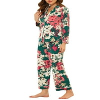 Jedinstveni prijedlozi Ženska pidžama, košulja za spavanje, noćna odjeća, Dnevna pidžama, kompleti satenskih pidžama