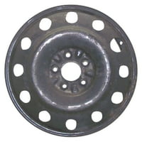 Obnovljeni OEM čelični kotač, crno, odgovara 2005.- Merkur Mariner