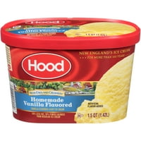 Hood New England Creamery Homemade Vanilla sladoled, 1. QT