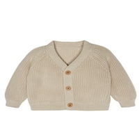 Moderni trenuci Gerber Baby Unise pleteni kardigan džemper i jogger set, komad, veličine 0 3-24m