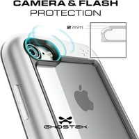 Torbica Ghostek Atomic Slim za iPhone 7, iPhone 8, iPhone SE sa surround metalnim branika za teška zaštite Kompatibilan sa bežični