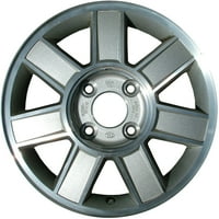Obnovljeni OEM aluminijski legura kotač, srebro, odgovara 2003- Kia magentis
