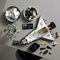 Ikone set za sastavljanje modela svemirskog šatla za odrasle, zbirka svemirskih brodova s teleskopom Hubble, ideja za poklon za svemirsku