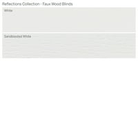 Zbirka prilagođenih refleksija, 2 Bežična drva od drva, bijela bijela, 34 Širina 72 Duljina