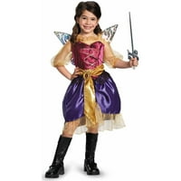 Dječji kostim za Noć vještica za djevojčice Ding-Ding i gusarsku vilu Pirate Zarina