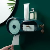 Sanduci i torba za pohranu 2 Zidni Vodootporni ručnik za kupaonicu, kutija za pohranu papira za čišćenje ručnika