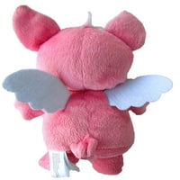 Hallmark Valentiney Day Cupig Shuffle plišana ružičastog pjevanja Cupid Pig W Wings
