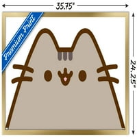 Zidni plakat Pusheen surprise, 22.375 34 uokviren