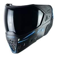 Paintball maska s dvostrukim termovizijskim lećama, Crna i tamnoplava