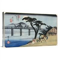 V. umjetnički tisak Nagakubo-Hiroshige