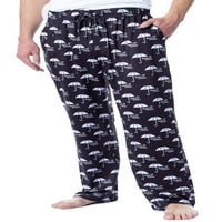 Pidžama hlače s tiskanim logotipom Muške televizijske serije u mn