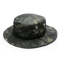 ; Šeširi s kantama Muški Ženski neutralni ljetni kamuflažni šeširi s kantama podesivo uže na ribarskom šeširu