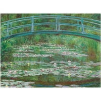 Japanski nožni most platno umjetnost Claude Monet
