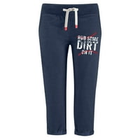 & Casual crop hlače s printom, dukserice s džepovima, modne ženske Capri hlače, gamaše za fitness, trčanje, teretanu, ženske jednobojne
