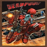 Zidni plakat s kolažom u meniju-Deadpool Attack, 14.725 22.375