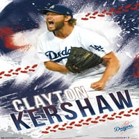 Los Angeles Dodgers - plakat Clayton Kershaw Wall, 22.375 34