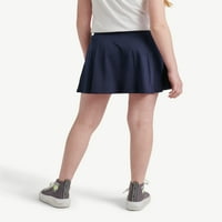 Justice Girls Uniform pletena klizačka suknja, 2-pack, veličine xs-xlp