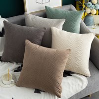 Kućni tekstil a-list, fino pletena Jastučnica modernog stila, rastezljiva flanelska jastučnica s nevidljivim patentnim zatvaračem