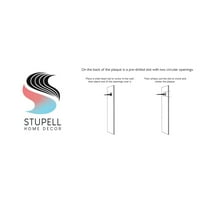 Stupell Industries cvjeta i obnavlja tekst ljubičasta lavanda cloche dizajn Elizabeth Tyndall