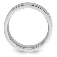 Jedinstveni zaručnički prsten od čistog srebra, veličina 8