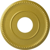 Stolarija od 1 do 1 2 do 7 8 do 3 4do stropnog medaljona, ručno oslikana zasićenim zlatom