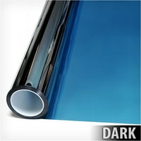 Plava prozorska Folija visoke termoregulacije s zaštitom od dnevnog svjetla 36 inča 24 ft od ae
