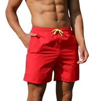 Muške Casual hlače, jednobojne trendi ljetne muške sportske hlače za mlade, kratke hlače za fitness i trčanje, kratke hlače za plažu,