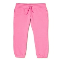 Atletic Works Girls Fleece Joggers, veličine 4- & Plus