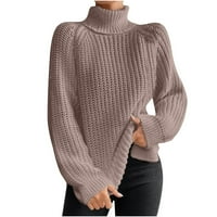 2 / ženski džemperi plus size novi dolasci Modni Ženski puloveri s dugim rukavima dolčevita s visokim vratom casual džemperi na rasprodaji