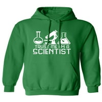 Ja sam znanstvenik, majica s kapuljačom za odrasle