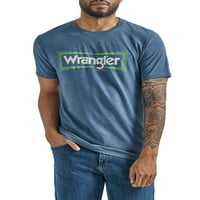 Wrangler® muški grafički logotip majice s kratkim rukavima, veličine S-2XL
