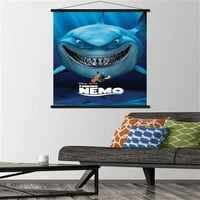 Pronađi Nemo-Zidni plakat s jednim listom s drvenim magnetskim okvirom, 22.37534