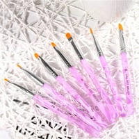 četkica za nokte izbor elegantnih olovaka za nokte sa sjajnom ručkom jednostavan za korištenje alat za olovke za oči pogodan za kućni